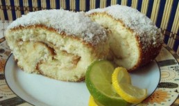 Rulada cu crema de pepene galben