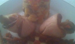 Rulada de muschi de porc cu mix de legume ca la adjud