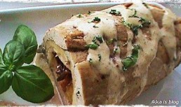 Rulada de porc cu prune