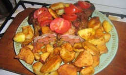 Rulada din fleica de porc