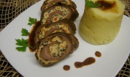 Rulada din piept de gasca