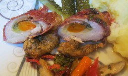 Rulada Serrano de curcan