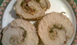 Rulou de carne de porc