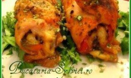 Rulouri de piept de pui cu hribi