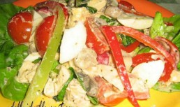 Salata cu piept de pui