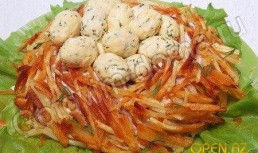 Salata de cartofi cu pui 