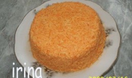 Salată de morcov cu maioneză și usturoi