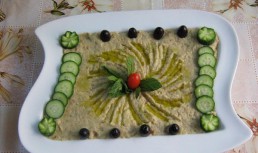 Salata de vinete cu pasta de susan- Mutabal betinjean -specific tarilor arabe