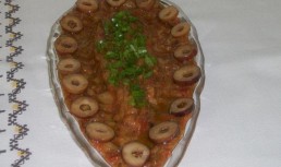 Salata de vinete prajite(specific arabesc)