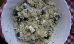 Salata hering cu branza
