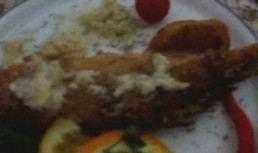 Salau prajit cu usturoi