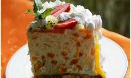 Sarlota de portocale fara coacere