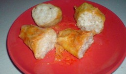 Sarmalute cu carne de pui