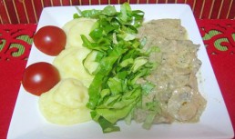 Scaloppini con funghi