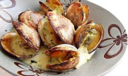 Scoici de mare cu Emmentaler