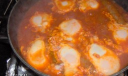 Shakshuka cu ciuperci