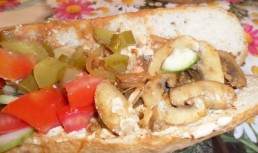 shaorma  de ciuperci