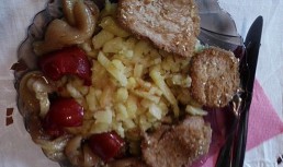 Soia in crusta de pesmet si susan