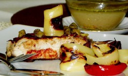 Somn marinat in sos mediteranean