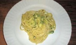 Spaghete carbonara vegetale