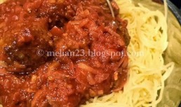 Spaghete cu chiftele / Spaghetti with meatballs