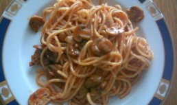 Spaghetti cu peste