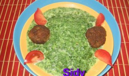 Spanac cu chiftelute