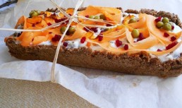 Tarta cu mazare si ricotta