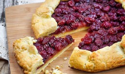 Tarta rustica cu cirese