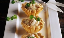 Tartalete  cu pui in sos de asparagus/Tarteletter med kylling i asparges