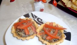 Tartelette cu ciuperci