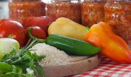 Tocana de ardei cu orez