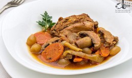 Tocanita de iepure cu arpagic la slow cooker Crock Pot