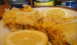 Ton cu porumb la cuptor