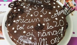 Tort cu crema de ciocolata si nuca