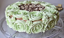 Tort cu menta si ciocolata