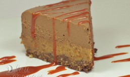 Tort de caramel cu ciocolata