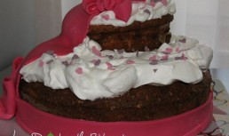 Tort de ciocolata alba cu banana