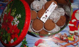 Trufe fine de ciocolata cu aroma de cognac