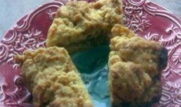 Turta cu dulceata de caise