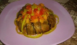 Vanata impanata cu carne tocata