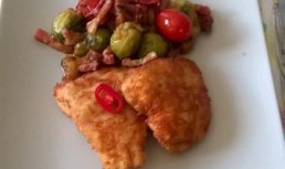 Varza de Bruxelles cu pui