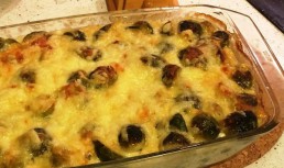 Varza de Bruxelles gratinata