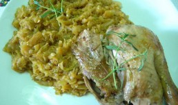 Varza noua calita cu pui la punga