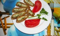 Vinete cu branza-aperitiv