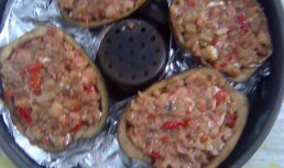 Vinete umplute la cuptor