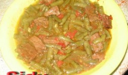 Vitel cu fasole verde