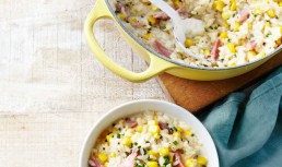 Risotto Cu Porumb Si Sunca
