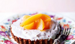 Tarta Cu Piersici Fara Coacere
