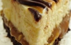 Cheesecake negresa cu caramel